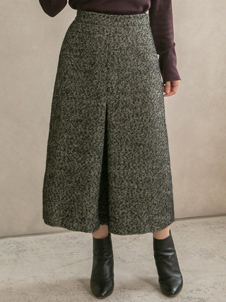 thetoe 正規品　スカート Sサイズ 小さいサイズ ダブルクロスフレアスカート 低身長さん・小柄女性