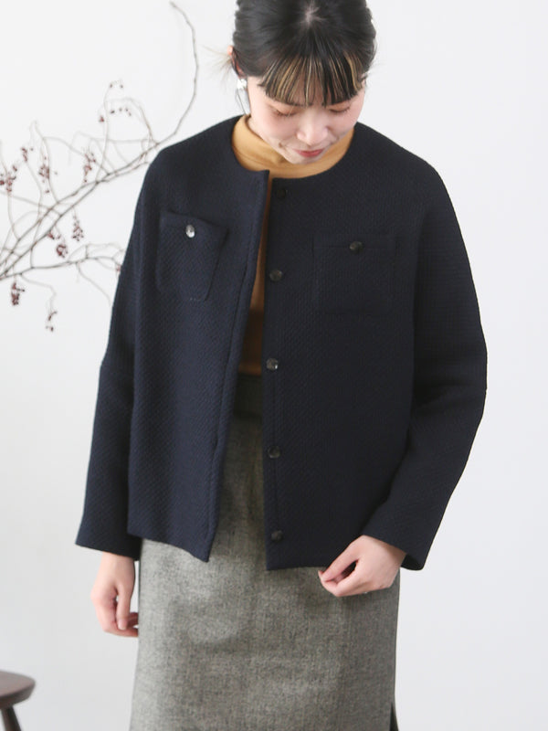 【11月PICKUP】カルテッドツイードボックスジャケット