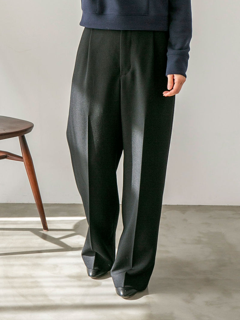 30％off】トリクスラブワイドパンツ・ブラック(S) – Cobitto