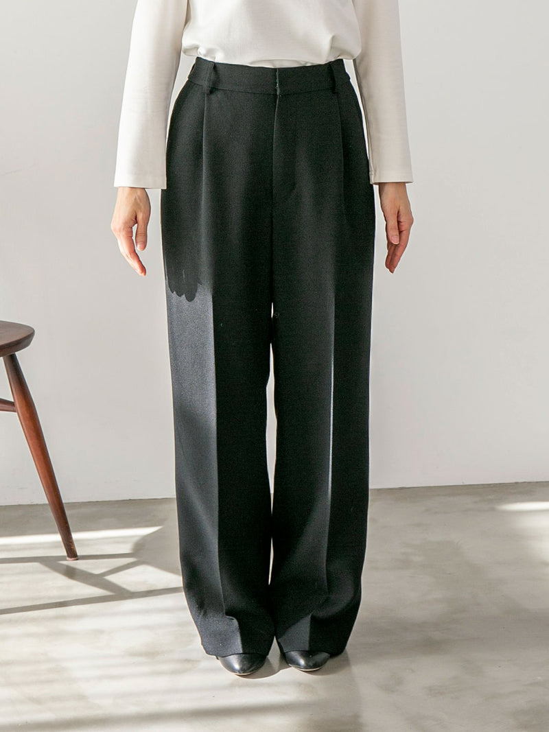 30％off】トリクスラブワイドパンツ・ブラック(S) – Cobitto