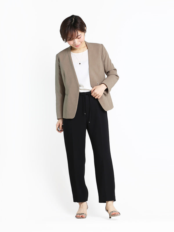 ドロストクロップドパンツ