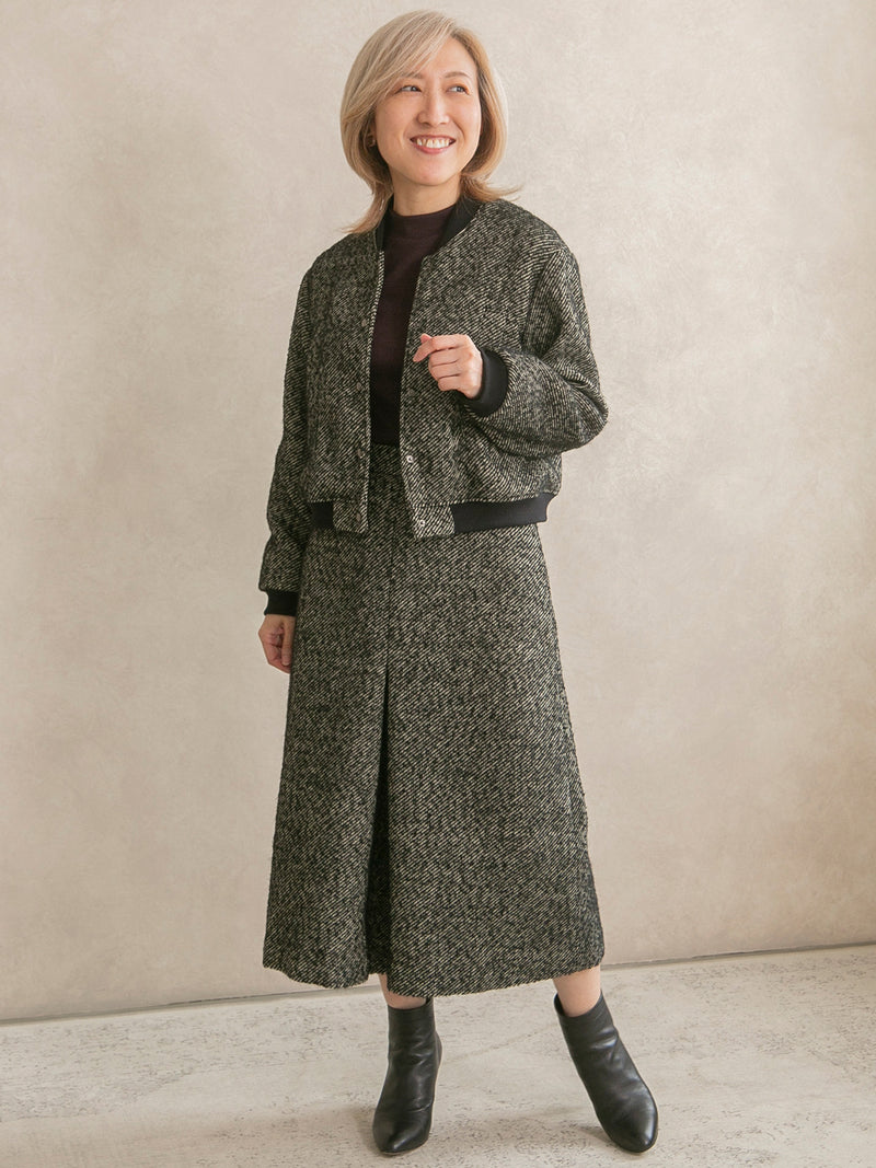 ウールライクカルゼブルゾン