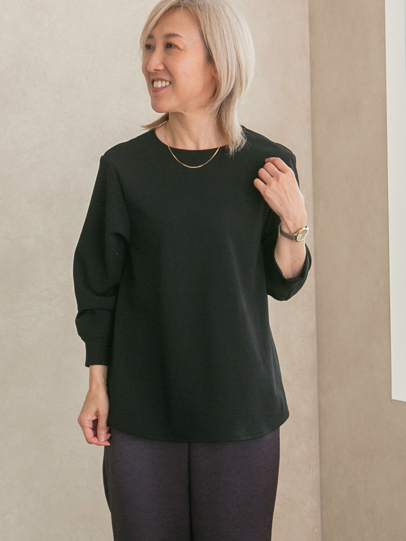 ジョーゼットジャージープルオーバー