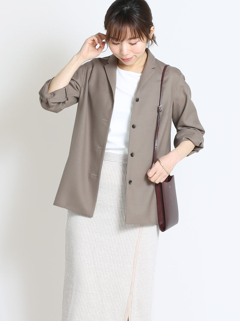 【サンプル便】サマーウールテーラーシャツ