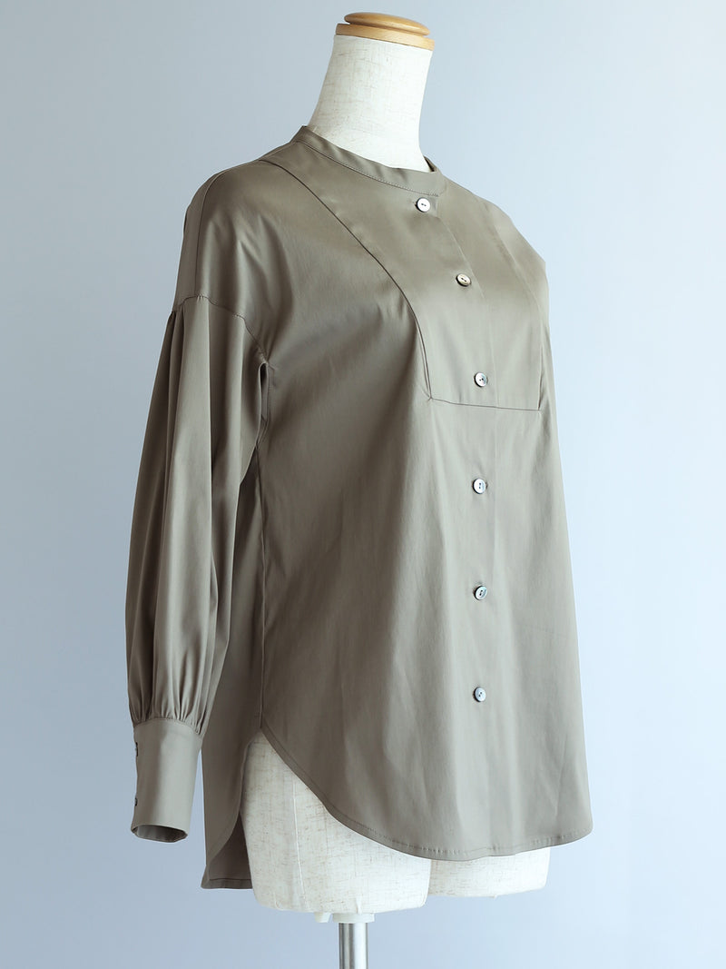 コットンタクテルロングシャツ
