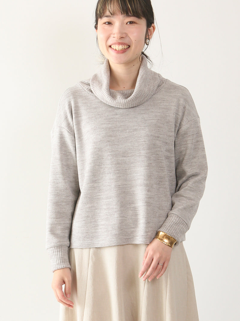 【11月新作】バルキースムースタートルトップス/グレー