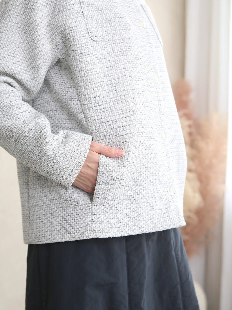 【11月PICKUP】カルテッドツイードボックスジャケット