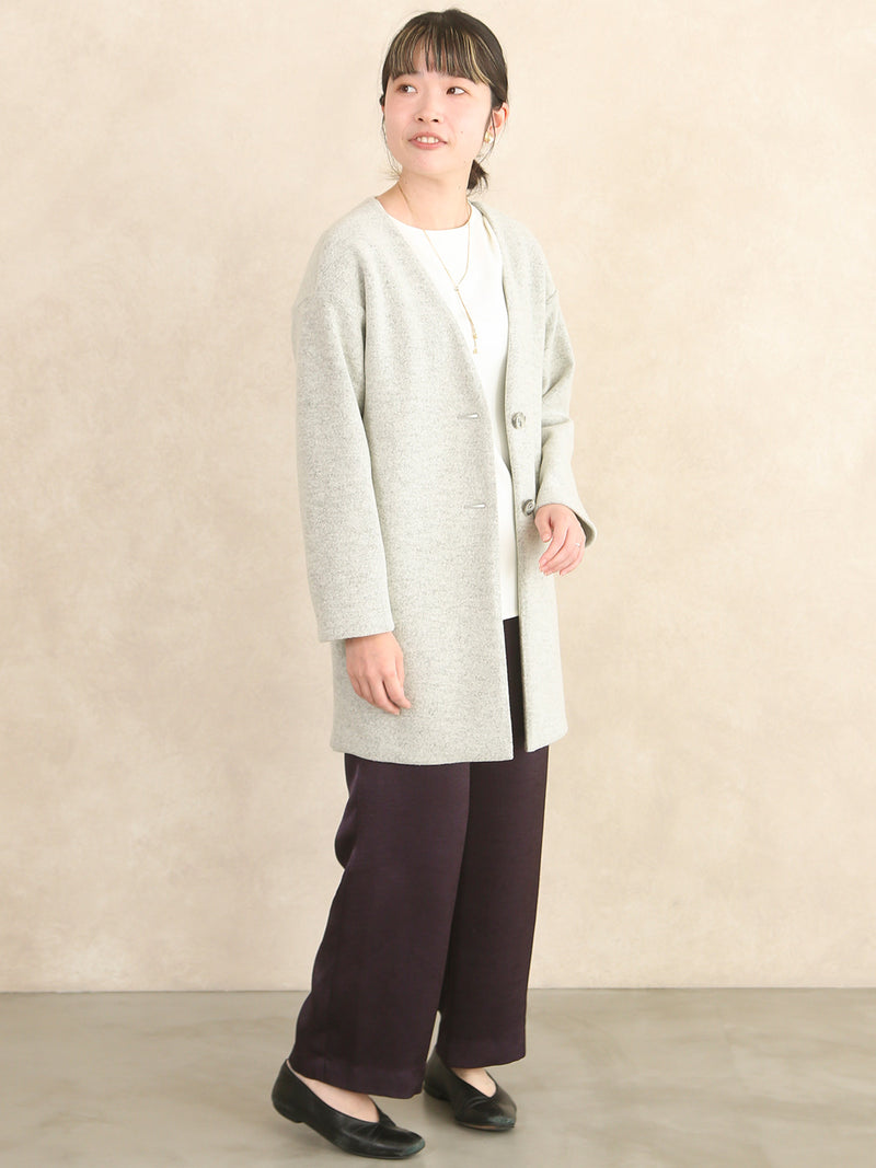 【サンプル便】ウールブークレーカーディガン