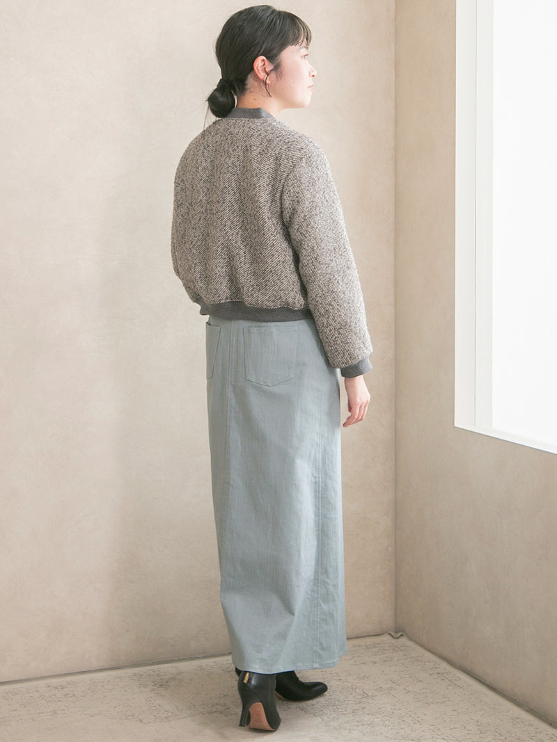 ウールライクカルゼブルゾン