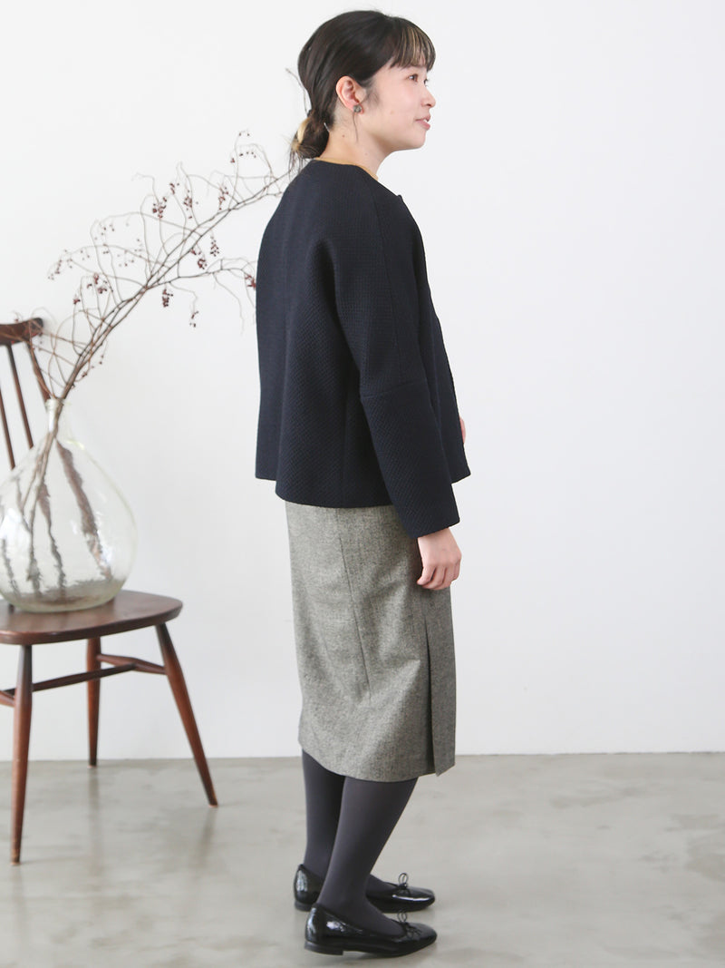【11月PICKUP】カルテッドツイードボックスジャケット