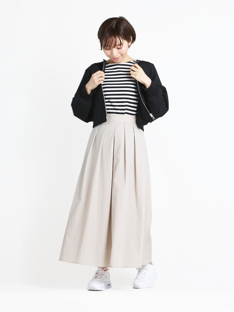 ドルマン袖ブルゾン