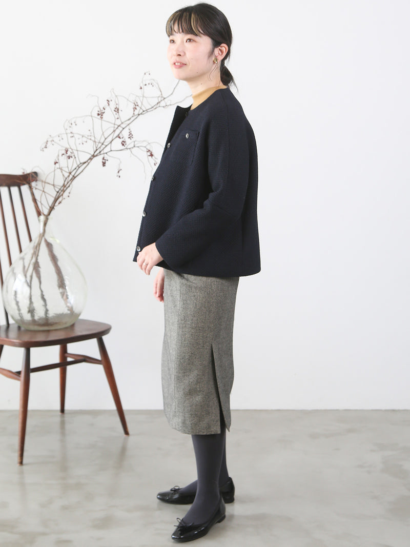 【11月PICKUP】カルテッドツイードボックスジャケット