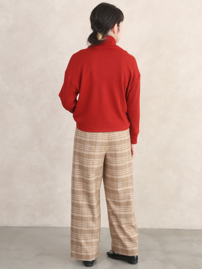 【11月新作】バルキースムースタートルトップス/レッド