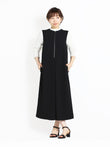 【9月PICKUP先行受注】フロントジップワンピース