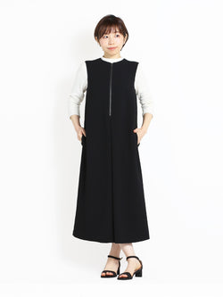 【9月PICKUP先行受注】フロントジップワンピース