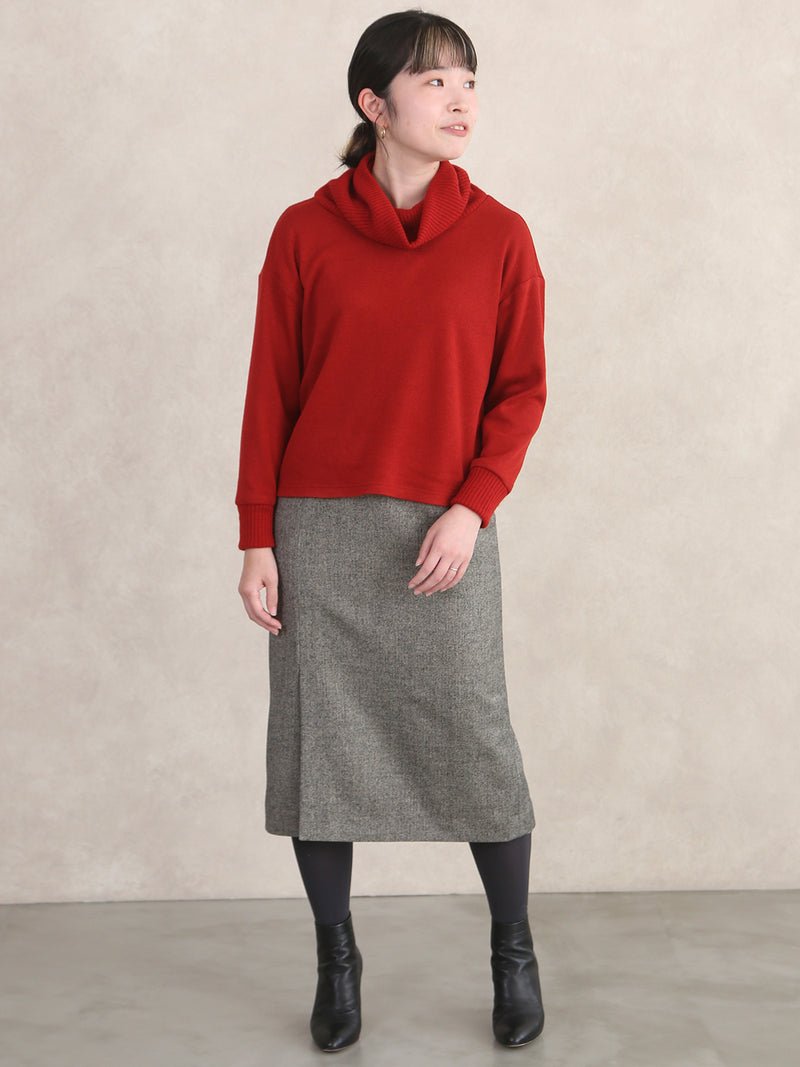 【11月新作】バルキースムースタートルトップス/レッド