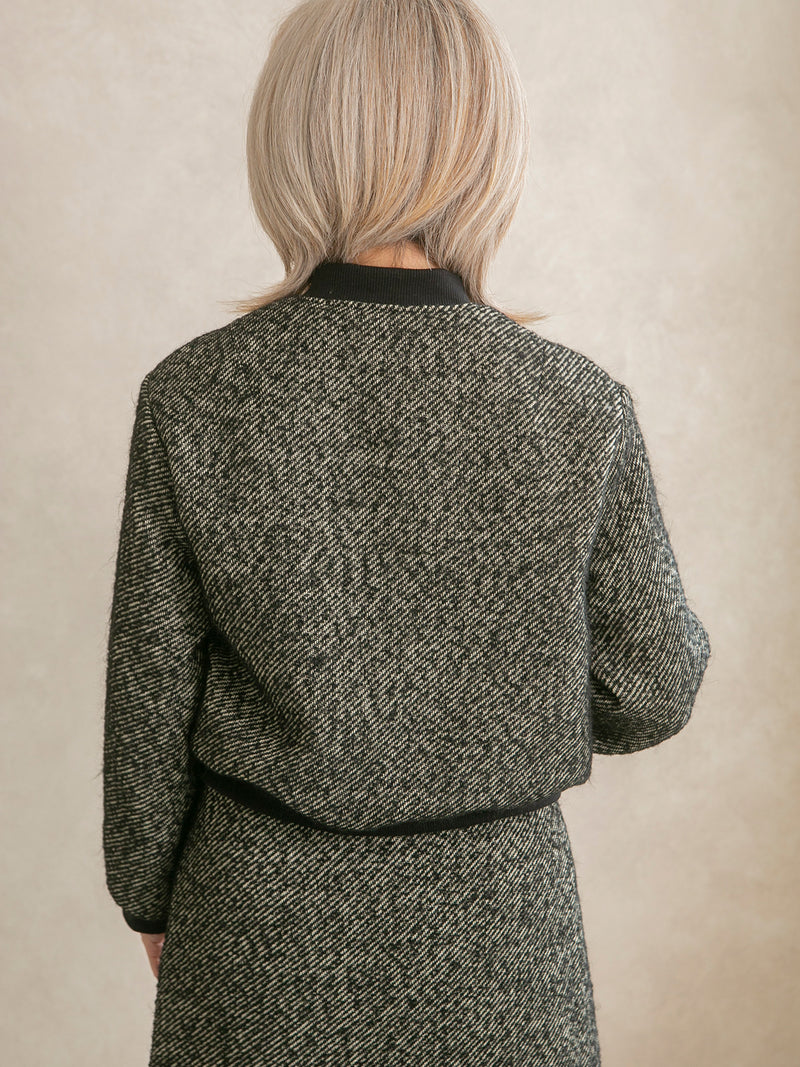 ウールライクカルゼブルゾン