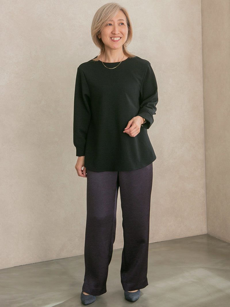 ジョーゼットジャージープルオーバー