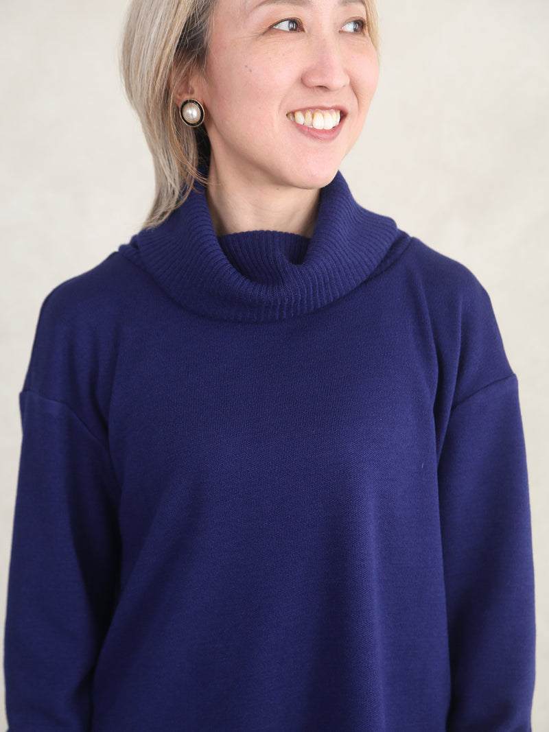 【11月新作】バルキースムースタートルトップス/ブルー