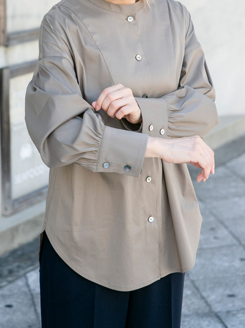 コットンタクテルロングシャツ