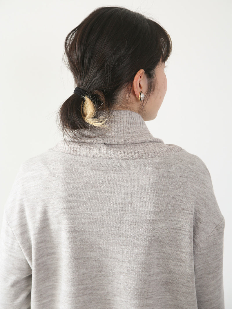 【11月新作】バルキースムースタートルトップス/グレー