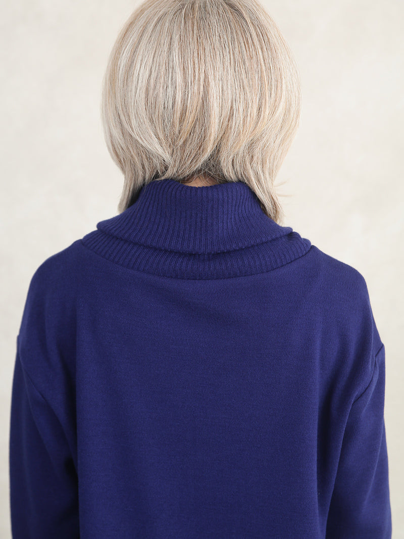 【11月新作】バルキースムースタートルトップス/ブルー