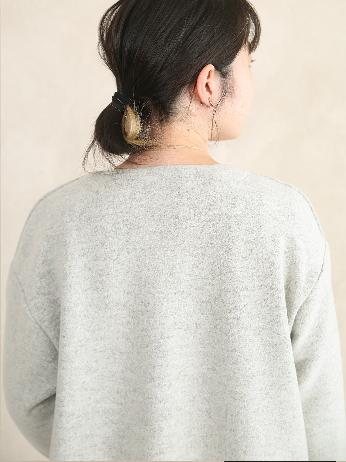 グレーカーデな様 11月新作】ウールブークレーカーディガン/ライトグレー – Cobitto