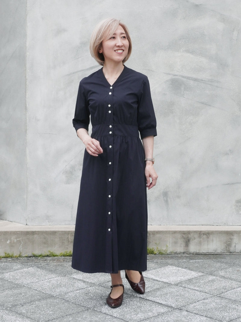【5月PICKUP先行受注】リズム釦ワンピース