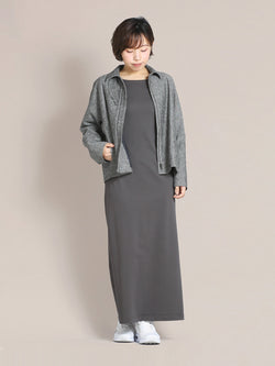 【9月PICKUP先行受注】ウールコットンボックスブルゾン