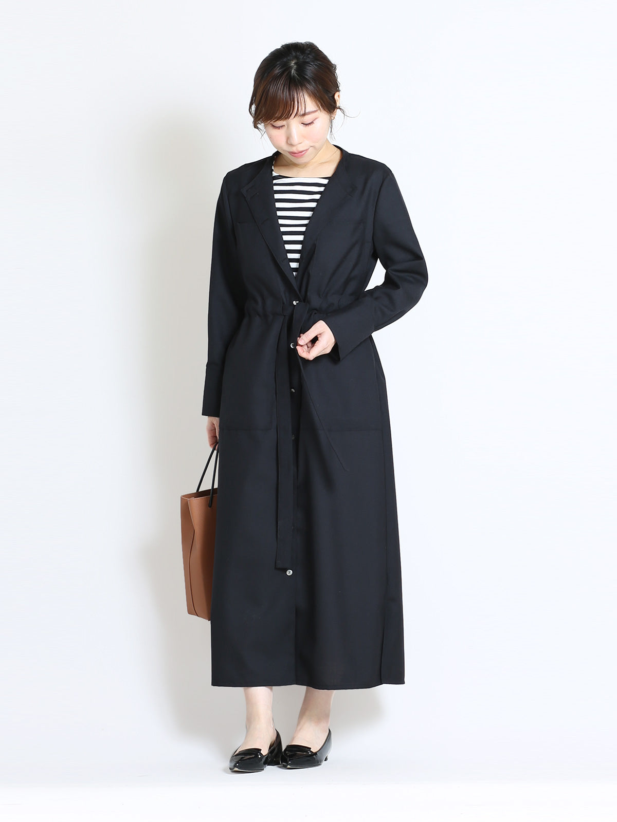 サマーウールロングシャツワンピース – Cobitto