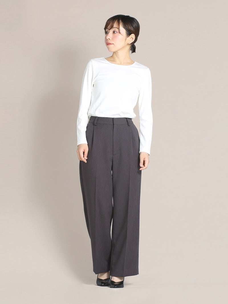 トリクスラブワイドパンツ