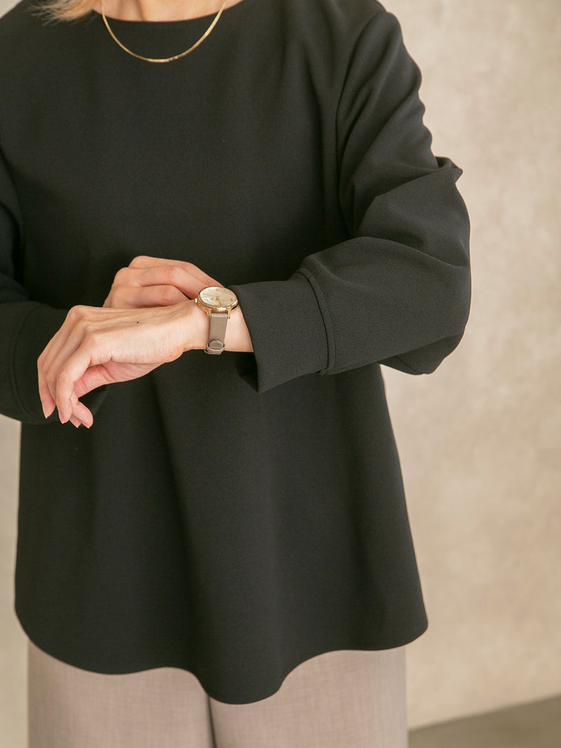 ジョーゼットジャージープルオーバー