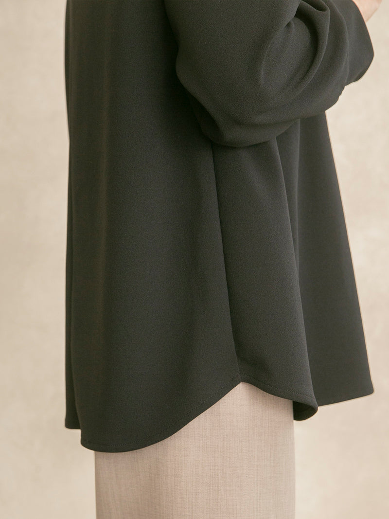 ジョーゼットジャージープルオーバー