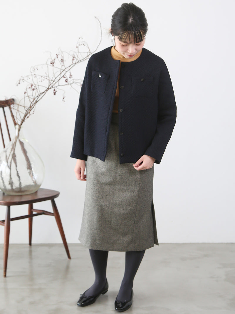 【11月PICKUP】カルテッドツイードボックスジャケット
