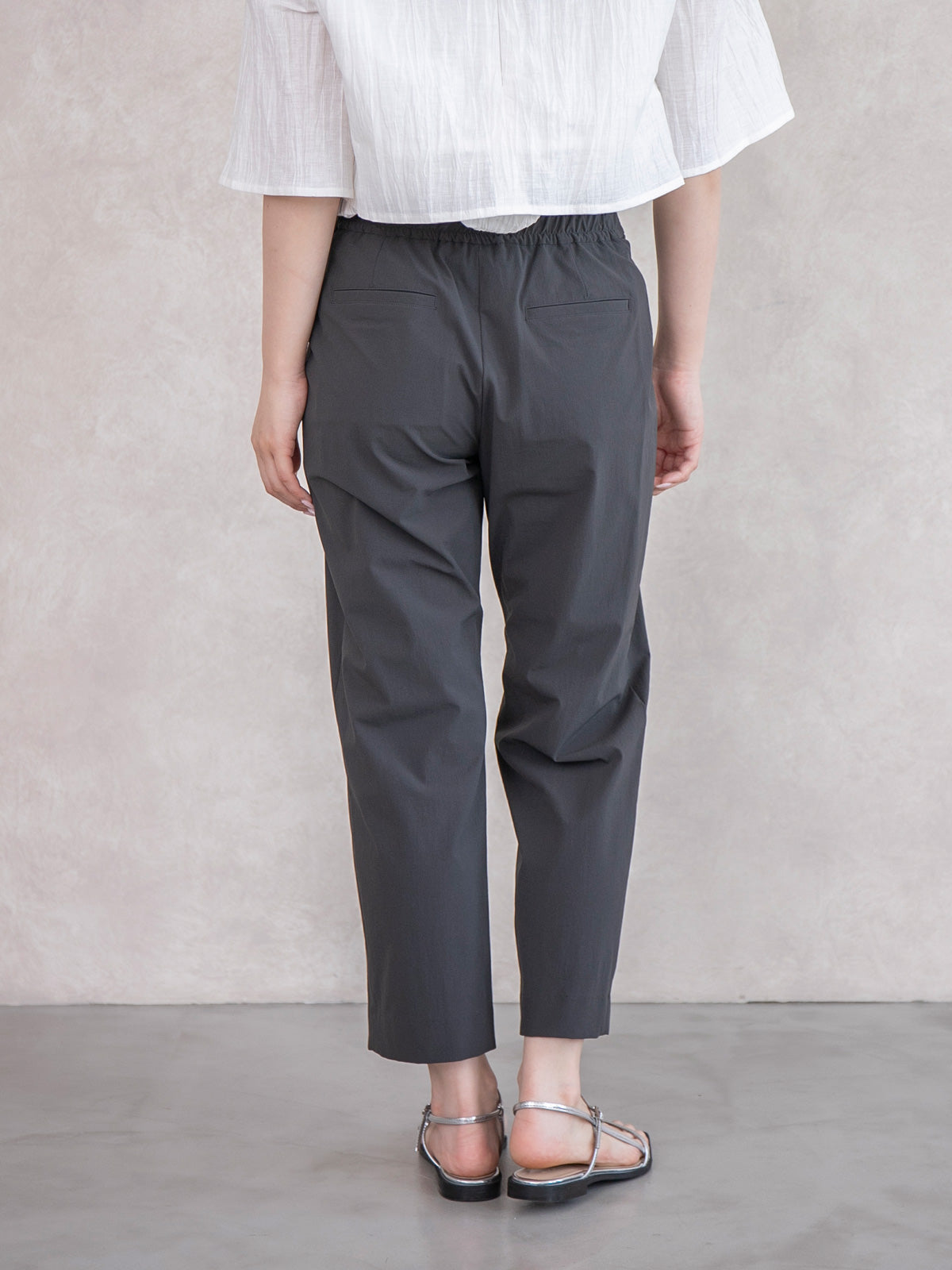 【LT.GRAY】<ASTRAET>コンビ レイヤード テーパードパンツ ASTRAET - 【LT.GRAY】<ASTRAET>コンビ レイヤード テーパードパンツの