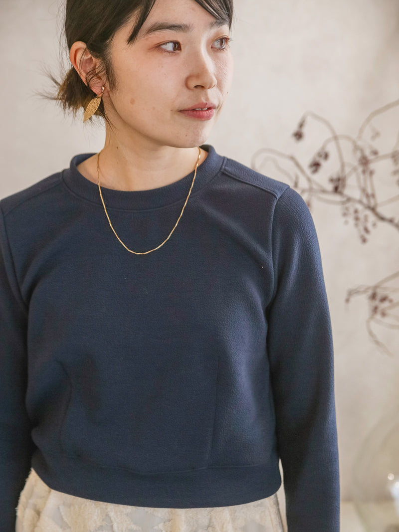 【9月PICKUP先行受注】ECO SIBO ミニ丈トップス