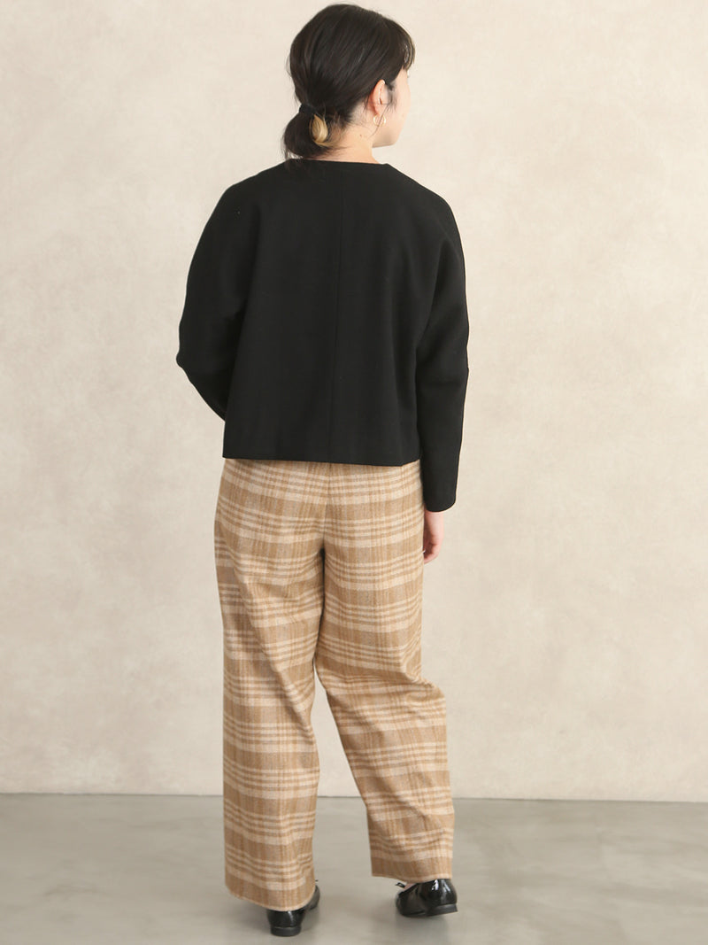 【サンプル便】リサイクルウールワイドパンツ