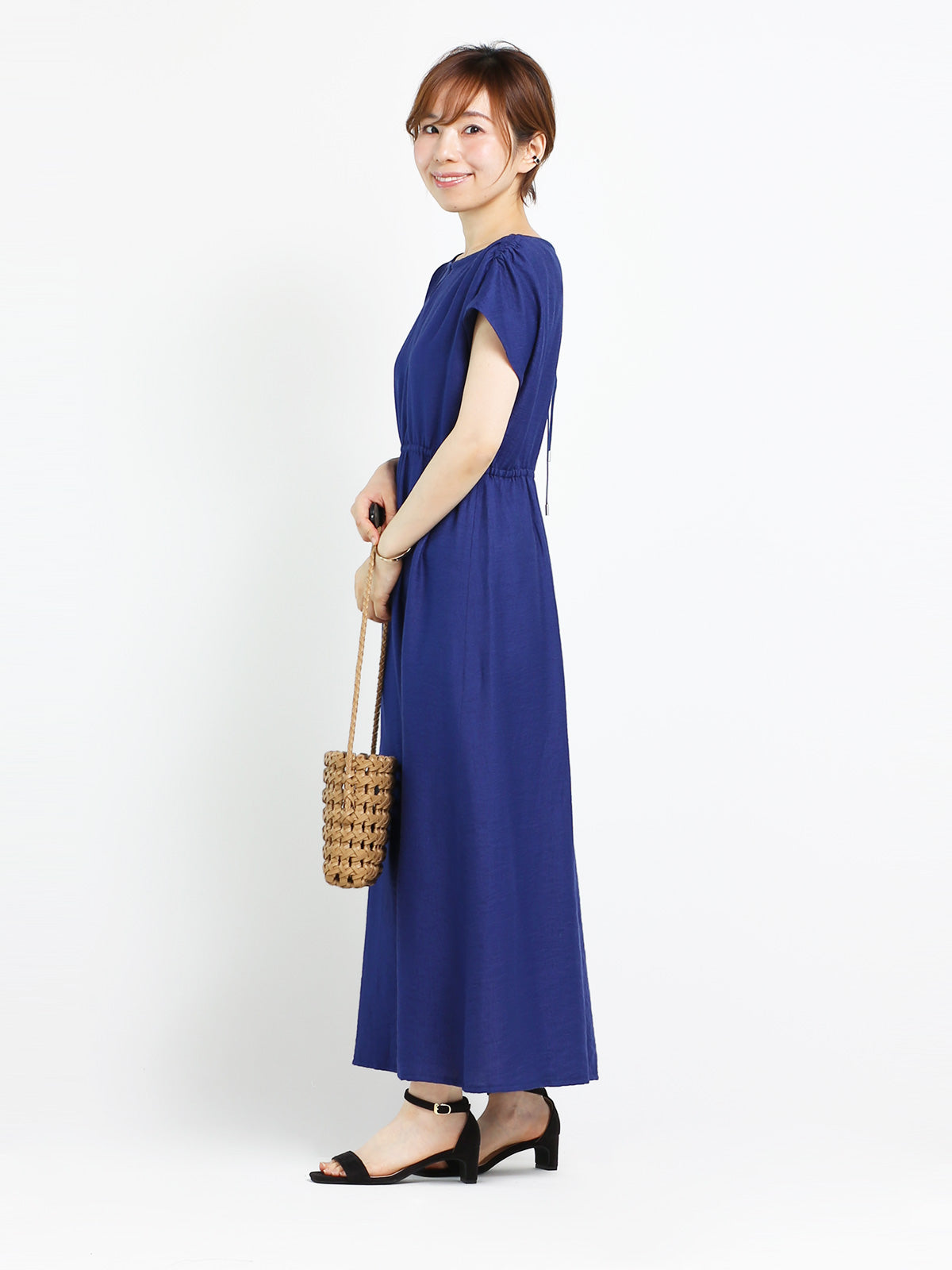 ジュピターギャザーショルダーワンピース – Cobitto